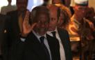 Llega a Damasco Kofi Annan en su tercera visita como mediador