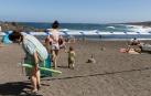 Abiertas las cuatro playas cerradas en Tenerife por un vertido de fueloil