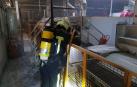 Un incendio en Berlys Mutilva afecta a la línea de elaboración de pan