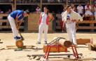 Imágenes de las fiestas de Lerín con charangas, comparsa y otros.