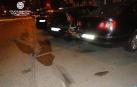 Choca contra 2 contenedores y 4 coches  en Pamplona y da positivo en alcohol