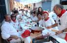 Imágenes de las fiestas de Lerín, principalmente de la pochada y de la comida popular.