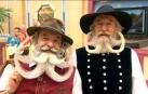 Las mejores barbas compiten en un concurso en Reino Unido