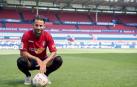 Rubén García: "Participar en Osasuna y ser feliz es vida para el futbolista"