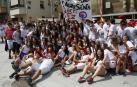 Imágenes del cohete de fiestas de Miranda de Arga 2018