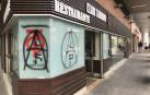Denuncian el ataque de animalistas a la sede del Club Taurino de Pamplona