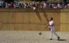 Los hermanos David y Marta Ezquerro han ganado el campeonato mundial de Marcilla de lanzamiento de rabiosa.