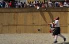 Los hermanos David y Marta Ezquerro han ganado el campeonato mundial de Marcilla de lanzamiento de rabiosa.
