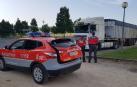 Denunciado un camionero en Murieta por conducir fumando marihuana