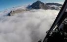 Rescatada una montañera en Larra en una operación de "alto riesgo"