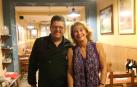 Coro Ciaurriz y Roberto Monreal, dueños del restaurante vegetariano Sarasate