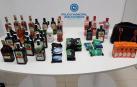 Dos detenidos por hurtar botellas de licor en seis supermercados de Pamplona