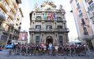 Fondriest visita Pamplona con Induráin por la seguridad de los ciclistas en las carreteras