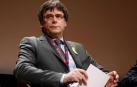 Carles Puigdemont en un debate sobre el "Derecho de autodeterminación" en el Festival de Cine y Foro Internacional de Derechos Humanos (FFIDH), en Ginebra.