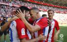 El Sporting resuelve en la segunda parte