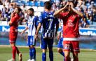 Bastón y Sobrino anulan el gol del Espanyol y dan tres puntos al Alavés