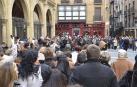 El Orfeón Pamplonés y la Pamplonesa han animado el sábado con motivo de Santa Cecilia, patrona de los músicos