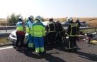 Un muerto y dos heridos leves al chocar dos vehículos en Navalcarnero (Madrid)