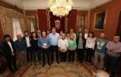 Pañuelo de Pamplona para Elisa Sesma, Pablo Sánchez-Valverde y Mari Cruz Landa