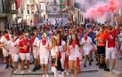 La peñas fueron las protagonistas de la séptima jornada de las fiestas patronales en honor a San Blas