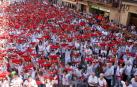 Los cascantinos arrancaron este sábado, 8 de septiembre, sus fiestas en honor a la Virgen del Romero. La fiesta se prolongará hasta el próximo 16 de septiembre