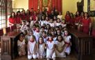 A menos de una semana para el inicio de las fiestas de Olite, los niños de la localidad se erigen este fin de semana en protagonista de unos festejos a su medida.