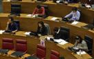 El grupo de Podemos asiste con normalidad al pleno pese a su crisis interna