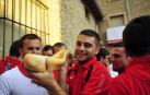 Imágenes de las meriendas de las cuadrillas de Artajona