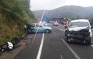 Una joven de Ataun muere al chocar su coche con una furgoneta en la N-121-A en Bera