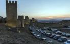 Cuatro autobuses fueron desde Pamplona para la observación organizada por el Planetario y Astronavarra
