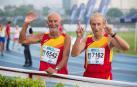 A la vejez, atletismo