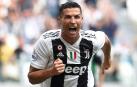 Cristiano marca ante el Sassuolo su primer gol en la Serie A