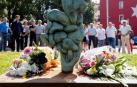 Vecinos de Andoain recuerdan a Juvenal Villafañe asesinado por ETA en 1993