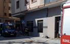 Una persona trasladada al hospital tras un incendio en una cocina en Burlada