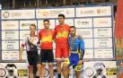 Tres podios navarros en el Nacional de pista