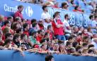 Fotos del búscate en la grada del Osasuna 1-0 Sporting