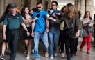 Los integrantes de 'La Manada' se han presentado este lunes por la mañana ante el juzgado de guardia de Sevilla.