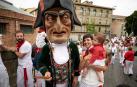 Fotos de los gigantes y cabezudos de Pamplona, 13 de julio de San Fermín 2018