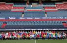 Osasuna presenta un programa a los convenidos en un histórico encuentro