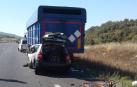 Dos fallecidos en un accidente entre dos vehículos en la A-1, en la muga entre Navarra y Álava