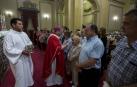 La misa por el martirio de San Fermín acoge a 60 nuevos cofrades