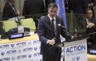 Sánchez asegura en Nueva York que su Gobierno es fuerte y estará hasta 2020