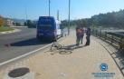 Herida una mujer de 67 años al ser atropellada por un ciclista en Pamplona