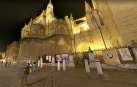 Intervenido a dos turistas holandeses un dron que cayó en la catedral de Sevilla