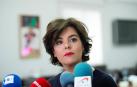 Soraya Sáenz de Santamaría presenta su candidatura para presidir el Partido Popular