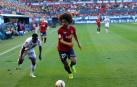 Imágenes del partido disputado en El Sadar entre el Osasuna y el Numancia el 30 de septiembre de 2018.