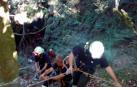 Herido un espeleólogo al caerse en el exterior de la sima Lezegalde (Aralar)