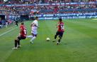 Imágenes del partido disputado en El Sadar entre el Osasuna y el Numancia el 30 de septiembre de 2018.