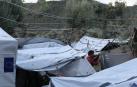 Javier Ruiz, voluntario pamplonés en Grecia: "El ciclón apuntilla a los refugiados"