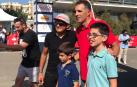 Más de 2.000 ciclistas siguen a Induráin en Valencia